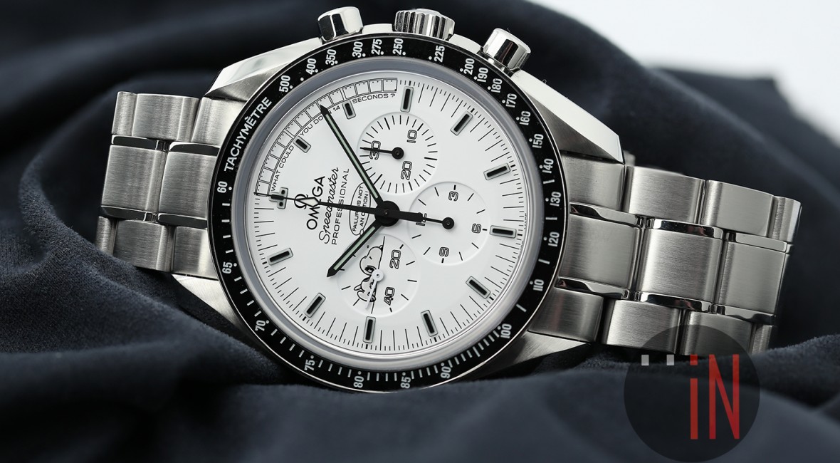 White dial omega speedmaster apollo 13 silver snoopy award limited edition watch replica